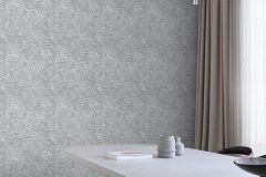 A62101 cikkszámú tapéta,  Grandeco Tempo tapéta katalógusából Csíkos,természeti mintás,szürke,lemosható,vlies tapéta