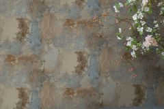 WL1203 cikkszámú tapéta,  Grandeco Wanderlust tapéta katalógusából Beton,barna,kék,súrolható,vlies tapéta