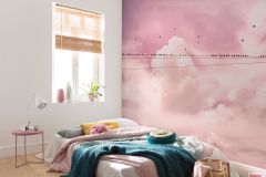 P017-VD4 cikkszámú tapéta,  Komar Komar Pure tapéta katalógusából állatok,természeti mintás,pink-rózsaszín,vlies poszter, fotótapéta