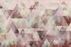 P018B-VD4 cikkszámú tapéta,  Komar Komar Pure tapéta katalógusából Absztrakt,geometriai mintás,pink-rózsaszín,sárga,szürke,türkiz,vlies poszter, fotótapéta