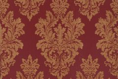 46905 cikkszámú tapéta,  Limonta Odea tapéta katalógusából Barokk-klasszikus,különleges felületű,textil hatású,arany,piros-bordó,súrolható,vlies tapéta