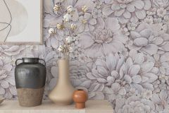 33954 cikkszámú tapéta,  Marburg Botanica tapéta katalógusából Természeti mintás,virágmintás,kék,lila,pink-rózsaszín,lemosható,vlies tapéta