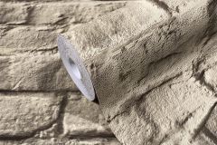 1834169 cikkszámú tapéta,  Marburg Kyoto tapéta katalógusából Kőhatású-kőmintás,sárga,súrolható,vlies tapéta