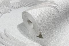 1834528 cikkszámú tapéta,  Marburg Kyoto tapéta katalógusából állatok,textilmintás,fehér,szürke,súrolható,vlies tapéta