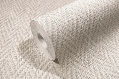 1859301 cikkszámú tapéta,  Marburg Kyoto tapéta katalógusából Egyszínű,különleges felületű,textilmintás,bézs-drapp,súrolható,vlies tapéta