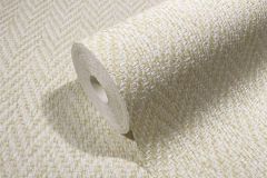 1859302 cikkszámú tapéta,  Marburg Kyoto tapéta katalógusából Egyszínű,különleges felületű,textilmintás,bézs-drapp,sárga,súrolható,vlies tapéta