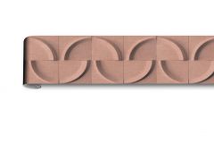 34471 cikkszámú tapéta,  Marburg Shades Iconic tapéta katalógusából Bronz,lemosható,vlies bordűr