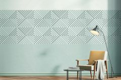 34481 cikkszámú tapéta,  Marburg Shades Iconic tapéta katalógusából 3d hatású,geometriai mintás,szürke,lemosható,vlies tapéta