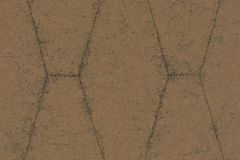302621 cikkszámú tapéta,  Rasch Textil Contempo tapéta katalógusából Csillámos,geometriai mintás,bronz,gyengén mosható,vlies tapéta
