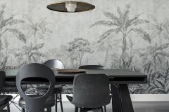 303444 cikkszámú tapéta,  Rasch Textil Contempo tapéta katalógusából Természeti mintás,fehér,fekete,vlies panel, fotótapéta