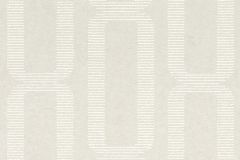 301839 cikkszámú tapéta,  Rasch Textil Linen House tapéta katalógusából Geometriai mintás,metál-fényes,fehér,gyengén mosható,vlies tapéta
