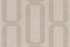 301853 cikkszámú tapéta,  Rasch Textil Linen House tapéta katalógusából Geometriai mintás,metál-fényes,bézs-drapp,gyengén mosható,vlies tapéta