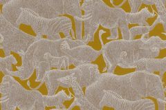 291581 cikkszámú tapéta,  Rasch Textil Sakura tapéta katalógusából állatok,arany,bézs-drapp,gyengén mosható,vlies tapéta