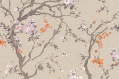 291604 cikkszámú tapéta,  Rasch Textil Sakura tapéta katalógusából Virágmintás,pink-rózsaszín,bézs-drapp,gyengén mosható,illesztés mentes,vlies tapéta