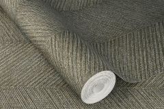 720303 cikkszámú tapéta,  Rasch Amara tapéta katalógusából Csíkos,különleges motívumos,barna,szürke,illesztés mentes,lemosható,vlies tapéta