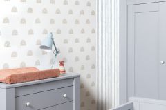 252743 cikkszámú tapéta,  Rasch Bambino XIX tapéta katalógusából Csíkos,fehér,kék,gyengén mosható,illesztés mentes,vlies tapéta