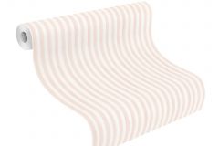 252750 cikkszámú tapéta,  Rasch Bambino XIX tapéta katalógusából Csíkos,fehér,pink-rózsaszín,gyengén mosható,illesztés mentes,vlies tapéta