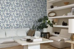 410563 cikkszámú tapéta,  Rasch Beachhouse tapéta katalógusából Rajzolt,természeti mintás,fehér,kék,lemosható,vlies tapéta