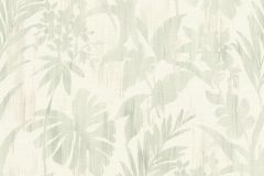 410587 cikkszámú tapéta,  Rasch Beachhouse tapéta katalógusából Rajzolt,természeti mintás,fehér,zöld,lemosható,vlies tapéta