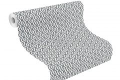 410648 cikkszámú tapéta,  Rasch Beachhouse tapéta katalógusából Geometriai mintás,textil hatású,textilmintás,fehér,kék,lemosható,vlies tapéta