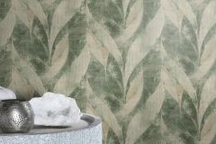 520057 cikkszámú tapéta,  Rasch Concrete tapéta katalógusából Absztrakt,természeti mintás,szürke,zöld,lemosható,vlies tapéta