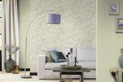 456752 cikkszámú tapéta,  Rasch Country Charme tapéta katalógusából Természeti mintás,textil hatású,virágmintás,bézs-drapp,szürke,lemosható,vlies tapéta