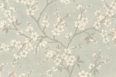 456752 cikkszámú tapéta,  Rasch Country Charme tapéta katalógusából Természeti mintás,textil hatású,virágmintás,bézs-drapp,szürke,lemosható,vlies tapéta