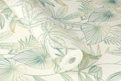 580914 cikkszámú tapéta,  Rasch Country Charme tapéta katalógusából Természeti mintás,textil hatású,bézs-drapp,zöld,illesztés mentes,lemosható,vlies tapéta