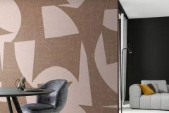 366723 cikkszámú tapéta,  Rasch Cozy Living tapéta katalógusából Absztrakt,geometriai mintás,textil hatású,barna,bézs-drapp,vlies poszter, fotótapéta
