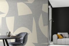 366730 cikkszámú tapéta,  Rasch Cozy Living tapéta katalógusából Absztrakt,geometriai mintás,textil hatású,bézs-drapp,szürke,vlies poszter, fotótapéta