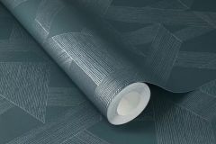600414 cikkszámú tapéta,  Rasch Cozy Living tapéta katalógusából Geometriai mintás,szürke,zöld,lemosható,vlies tapéta