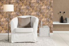 600650 cikkszámú tapéta,  Rasch Cozy Living tapéta katalógusából Természeti mintás,barna,bézs-drapp,narancs-terrakotta,szürke,lemosható,vlies tapéta