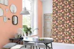 484557 cikkszámú tapéta,  Rasch Florentine 3 tapéta katalógusából Egyszínű,narancs-terrakotta,illesztés mentes,lemosható,vlies tapéta