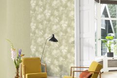 481402 cikkszámú tapéta,  Rasch Florentine 4 tapéta katalógusából Természeti mintás,textil hatású,virágmintás,zöld,lemosható,vlies tapéta