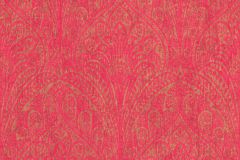 746365 cikkszámú tapéta,  Rasch Indian Style tapéta katalógusából Marokkói ,természeti mintás,textil hatású,piros-bordó,lemosható,vlies tapéta