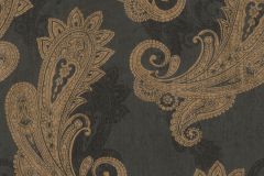 746464 cikkszámú tapéta,  Rasch Indian Style tapéta katalógusából Különleges motívumos,marokkói ,természeti mintás,textil hatású,barna,bézs-drapp,fekete,szürke,lemosható,vlies tapéta