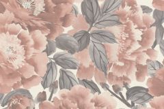 408331 cikkszámú tapéta,  Rasch Kimono tapéta katalógusából Virágmintás,fehér,lila,pink-rózsaszín,lemosható,vlies tapéta