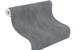 844146 cikkszámú tapéta,  Rasch Perfecto 6 tapéta katalógusából Egyszínű,geometriai mintás,textil hatású,barna,kék,szürke,lemosható,vlies tapéta