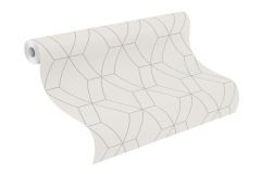 278606 cikkszámú tapéta,  Rasch Selection Paper tapéta katalógusából Geometriai mintás,szürke,papír tapéta