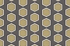 297828 cikkszámú tapéta,  Rasch Sensai tapéta katalógusából Absztrakt,geometriai mintás,arany,barna,gyengén mosható,vlies tapéta