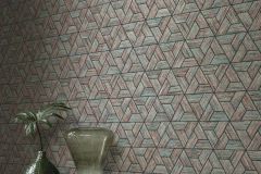 297873 cikkszámú tapéta,  Rasch Sensai tapéta katalógusából Geometriai mintás,piros-bordó,gyengén mosható,vlies tapéta