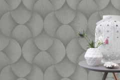 608212 cikkszámú tapéta,  Rasch Sky Lounge tapéta katalógusából 3d hatású,geometriai mintás,különleges felületű,különleges motívumos,ezüst,szürke,lemosható,vlies tapéta