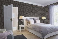 608250 cikkszámú tapéta,  Rasch Sky Lounge tapéta katalógusából 3d hatású,geometriai mintás,különleges felületű,különleges motívumos,fekete,szürke,lemosható,vlies tapéta