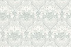 710069 cikkszámú tapéta,  Rasch Sophia tapéta katalógusából Virágmintás,szürke,lemosható,vlies tapéta