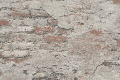 625554 cikkszámú tapéta,  Rasch Tapetenwechsel tapéta katalógusából Kőhatású-kőmintás,különleges felületű,narancs-terrakotta,szürke,lemosható,vlies tapéta