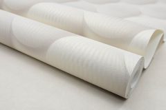 520727 cikkszámú tapéta,  Sintra Rotondo tapéta katalógusából 3d hatású,dekor,geometriai mintás,bézs-drapp,lemosható,vlies tapéta