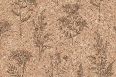 M78308 cikkszámú tapéta,  Ugepa Brut tapéta katalógusából Természeti mintás,barna,narancs-terrakotta,lemosható,vlies tapéta