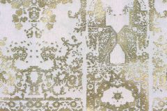 88939 cikkszámú tapéta,  Zeno Ancient Egypt tapéta katalógusából Dekor,különleges felületű,különleges motívumos,textil hatású,arany,szürke,súrolható,papír tapéta