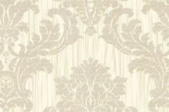 17723 cikkszámú tapéta,  Zeno Maison Luxe tapéta katalógusából Barokk-klasszikus,dekor,textil hatású,bézs-drapp,fehér,szürke,súrolható,vlies tapéta