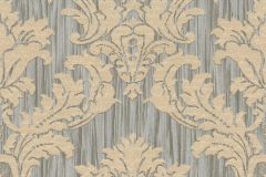 17725 cikkszámú tapéta,  Zeno Maison Luxe tapéta katalógusából Barokk-klasszikus,dekor,textil hatású,bézs-drapp,szürke,súrolható,vlies tapéta